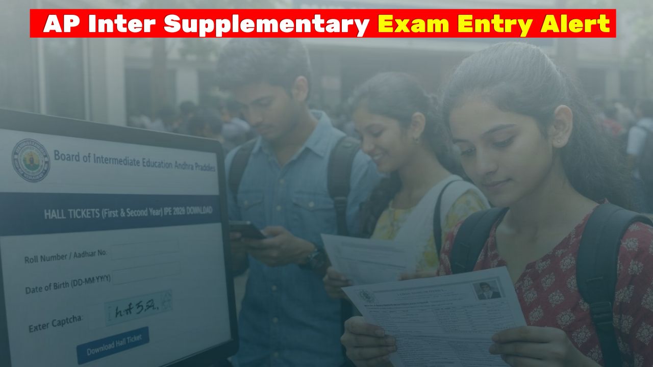 AP Inter Supplementary Hall Ticket 2026