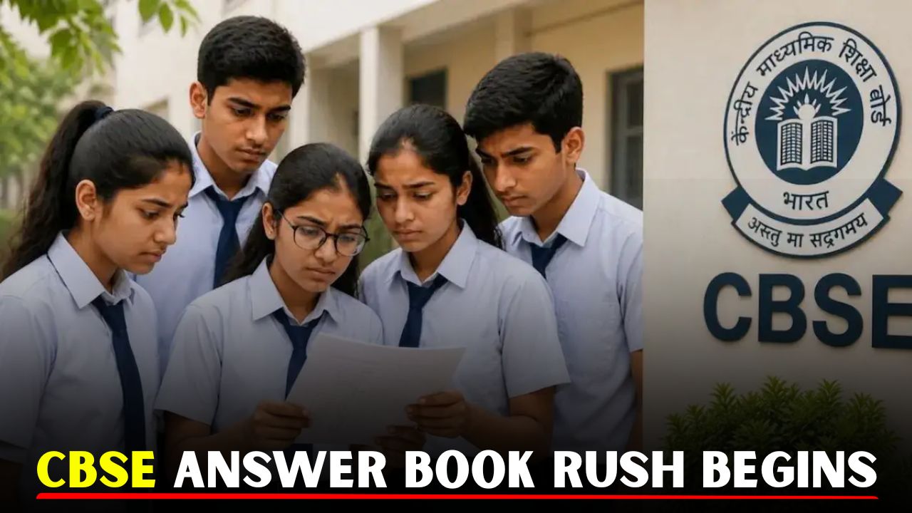 CBSE Answer Book Update