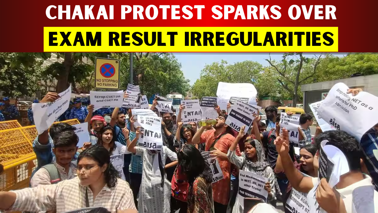 Students Stage Protest in Chakai