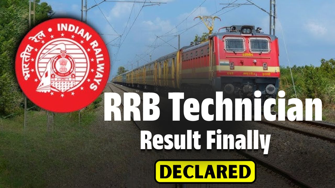 RRB Technician Grade 1 Result